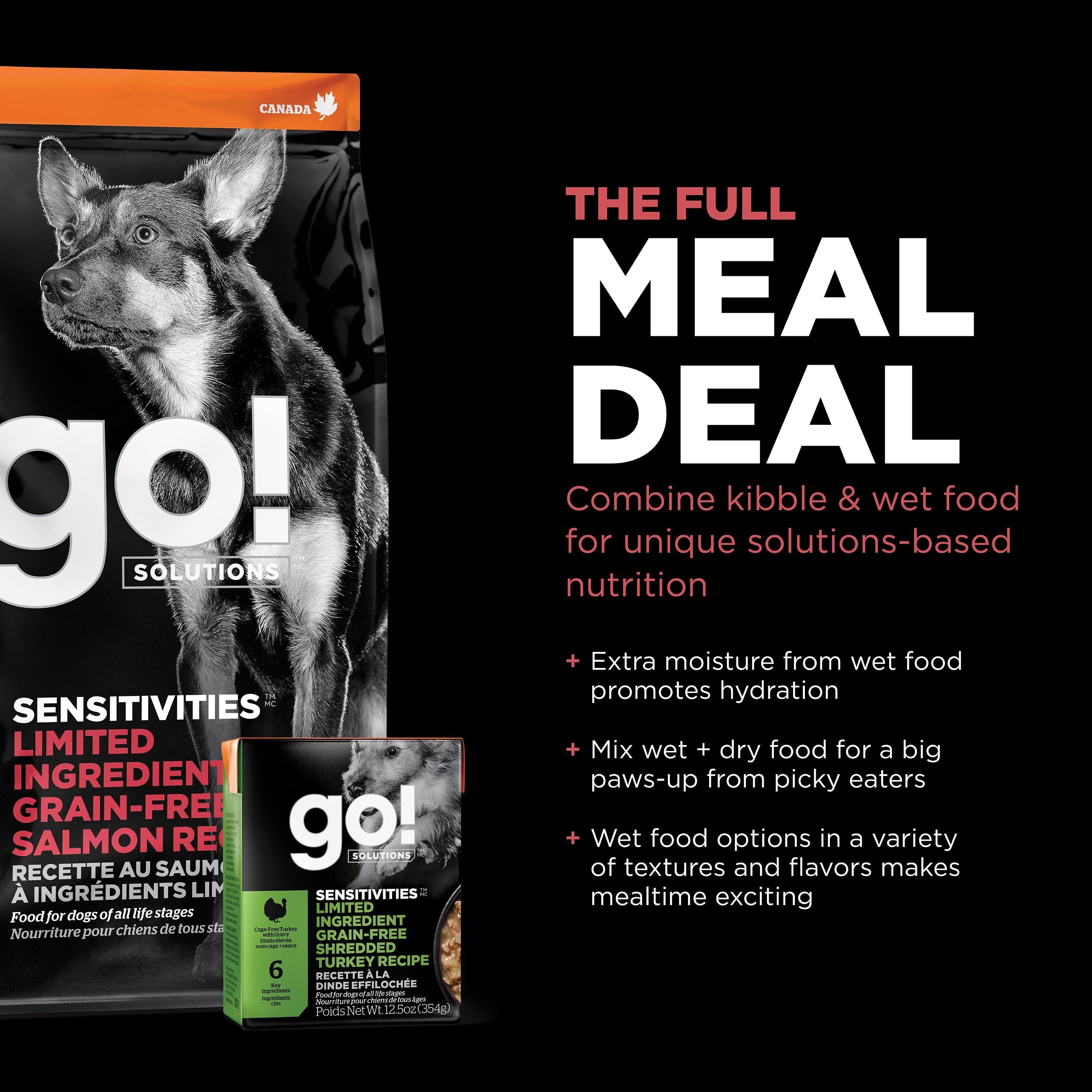 GO! SOLUTIONS SENSITIVITIES Grain Free LID Salmon Recipe | 10kg