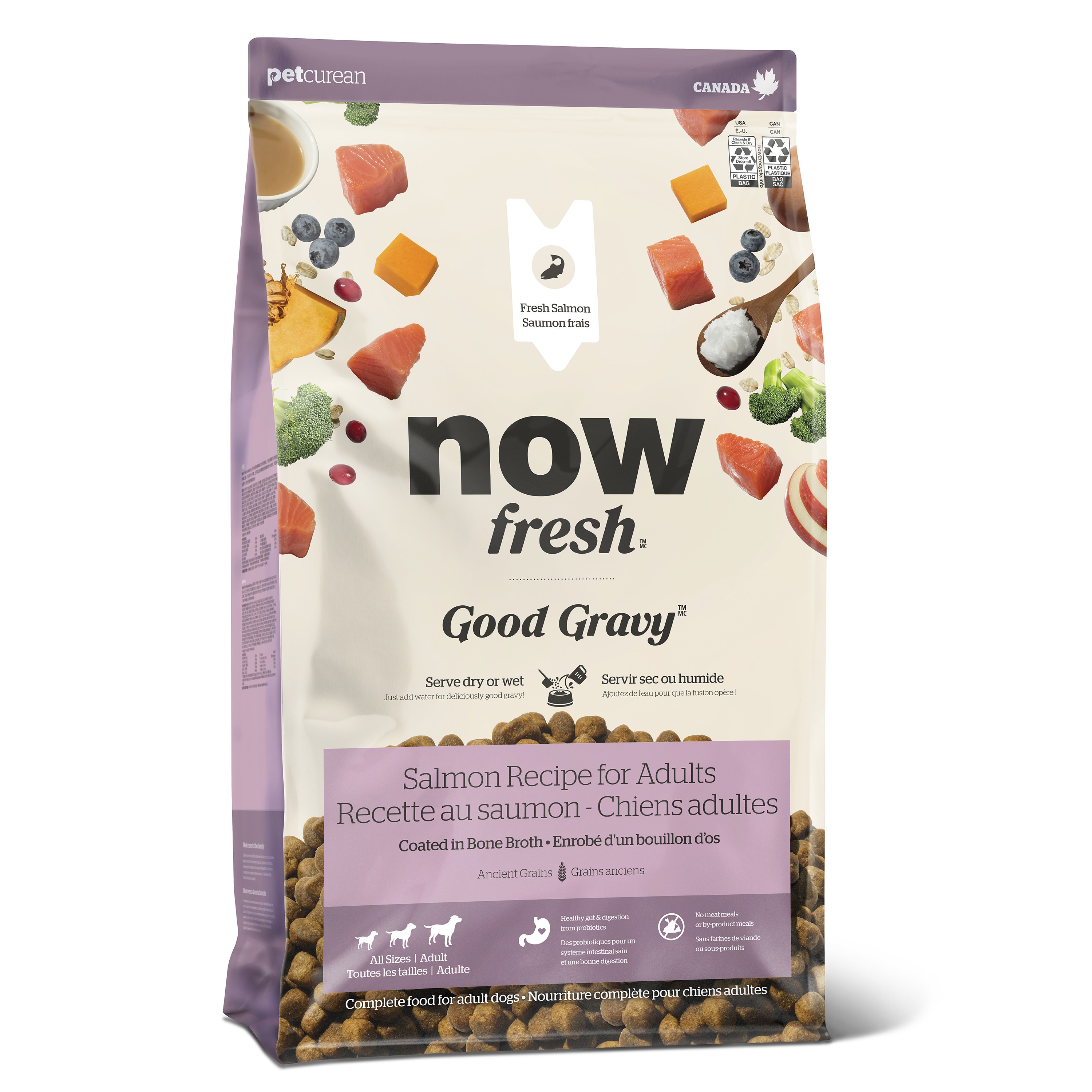 NOW FRESH Good Gravy Adult Salmon Recipe with Ancient Grains for dogs | 1.6kg