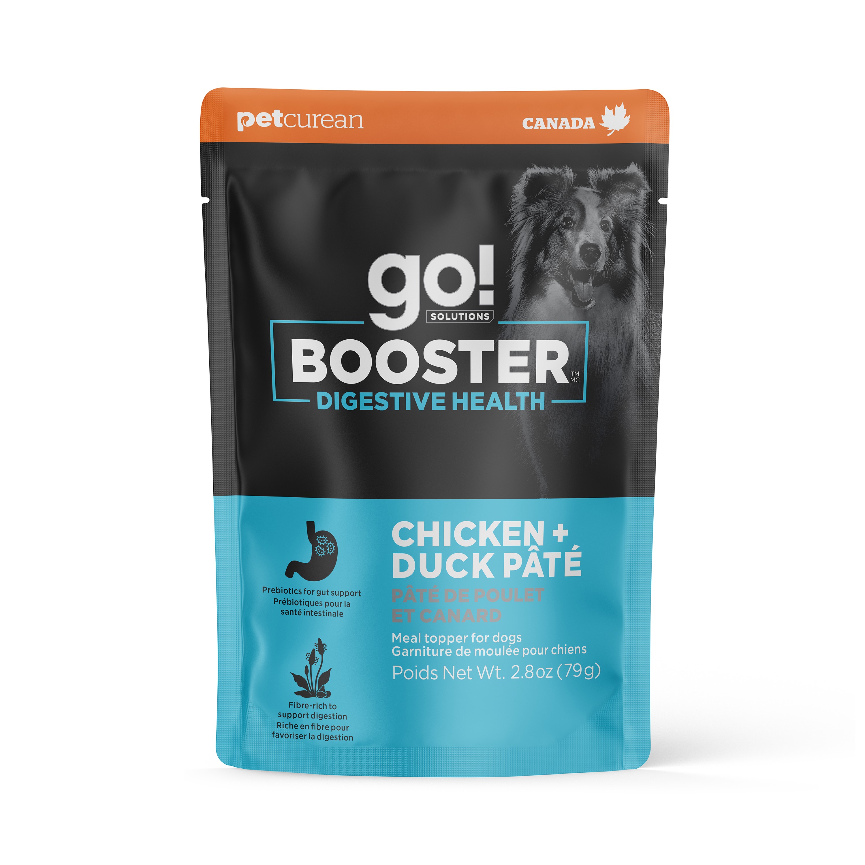 *NEW* GO! SOLUTIONS Booster Digestive Health Chicken + Duck Pate DF | 24/79g
