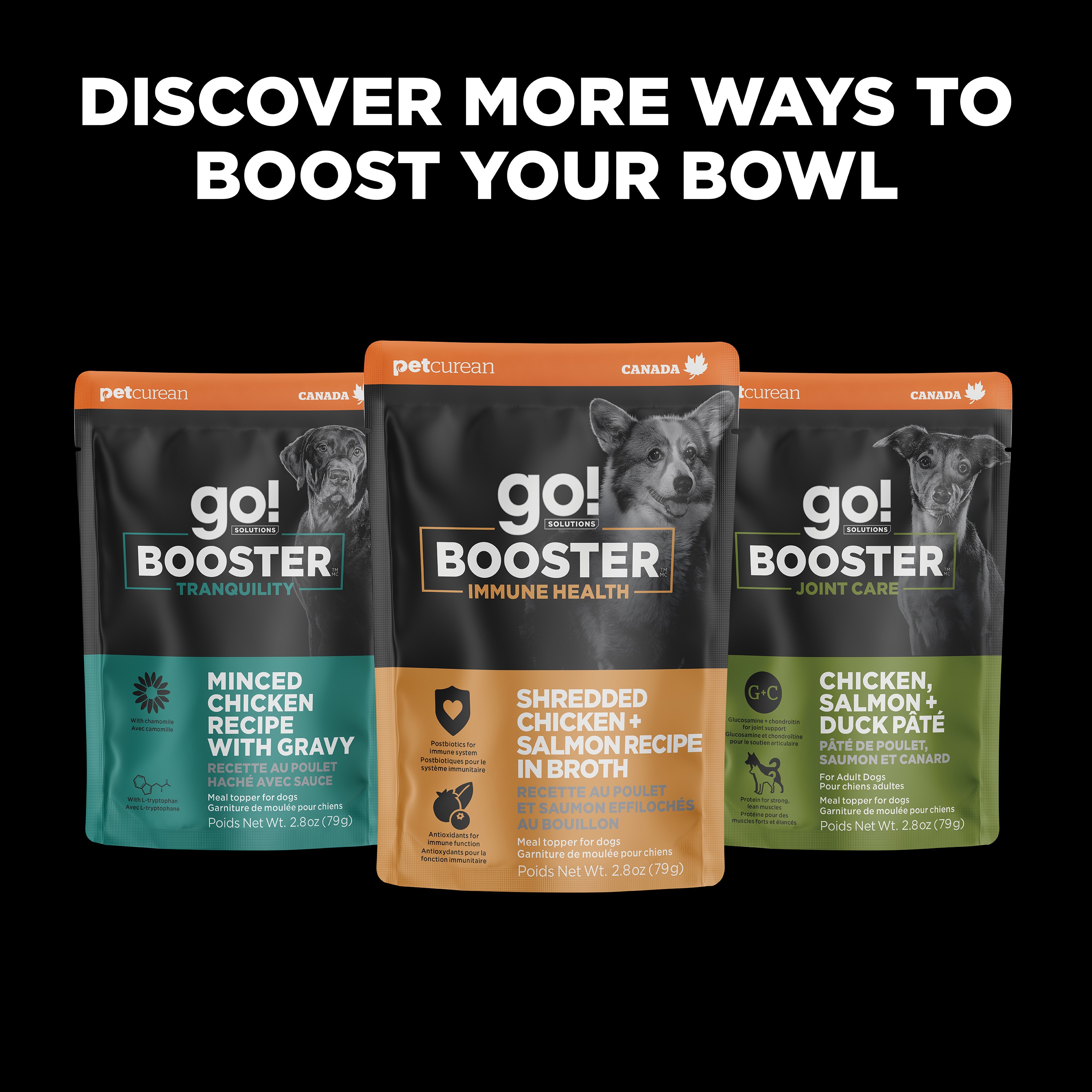 *NEW* GO! SOLUTIONS Booster Digestive Health Chicken + Duck Pate DF | 24/79g