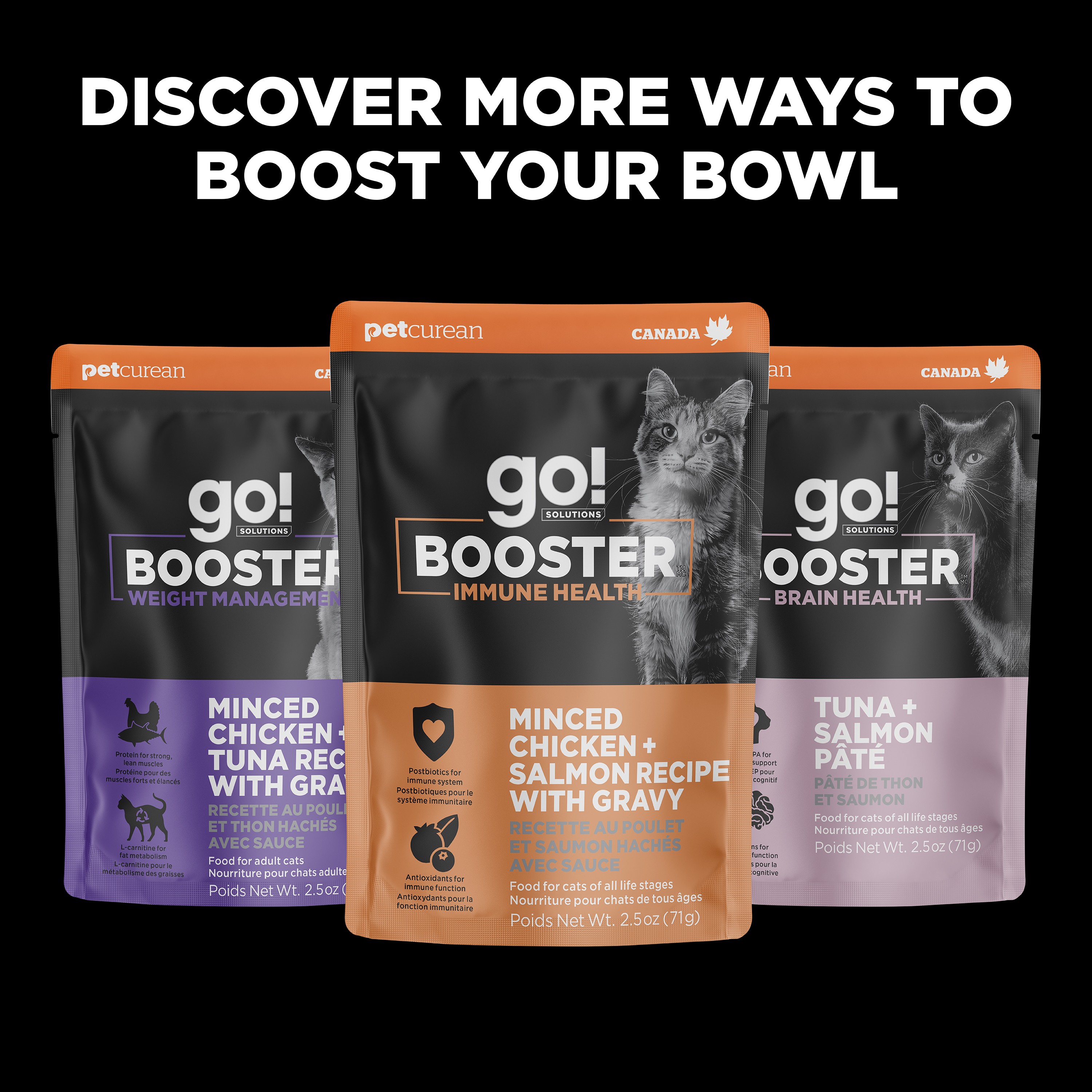 *NEW* GO! SOLUTIONS Booster Digestive Health Tuna + Salmon | 24/71g