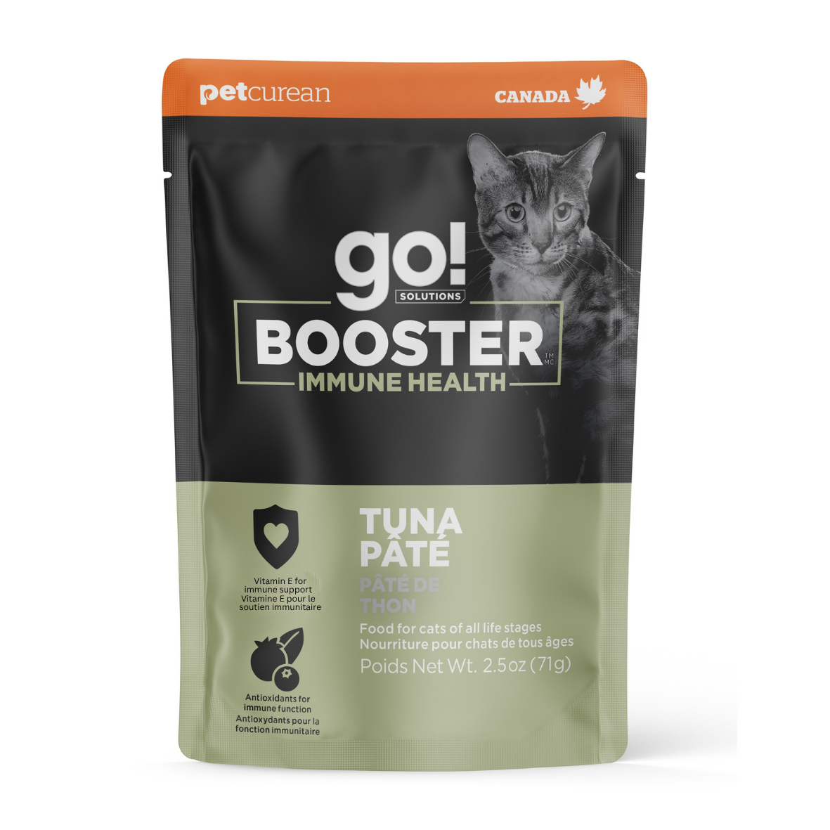 *NEW* GO! SOLUTIONS Booster Immune Health Tuna Pate | 24/71g