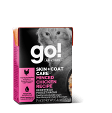 GO! SOLUTIONS SKIN & COAT CARE Minced Chicken 