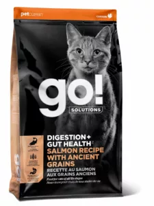 Go! Solutions Digestion Gut Health Salmon Recipe with Ancient Grains for cats