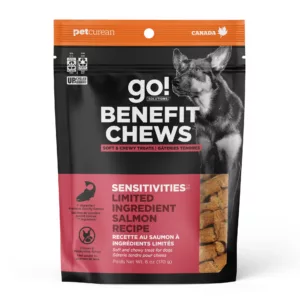 alt="Go! Solutions Benefit Chews Sensitivities Limited Ingredients Salmon Recipe for Dogs"