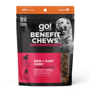 alt="Go! Solutions Benefit Chews Skin + Coat Care Lamb Recipe for Dogs"
